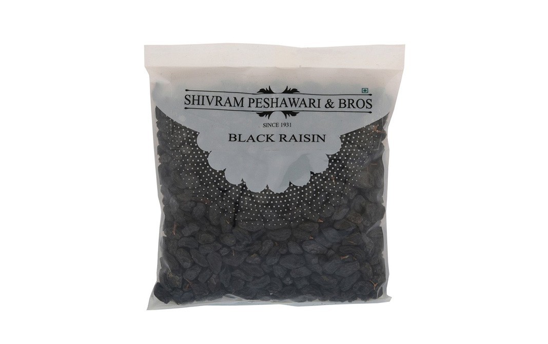 Shivram Peshawari & Bros Black Raisin    Pack  250 grams